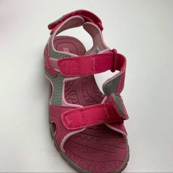 KHOMBU  Pink Hook & Loop Sandals - Picture 8 of 10